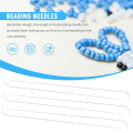 10 Pieces 6 Inches Curved Beading Needle Stainless Bead Spinner Needle String Bead Needle for Spin and String Bead. 