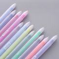 12 PCS Colored gel pens set Kawaii blue 0.5 mm ballpoint pen for journal Cute School supplies Korean stationery. 