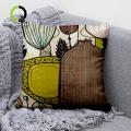 Quorrae Cushion Cover Decorative Invisible Zipper Breathable Cushion Cover. 