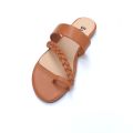 Sheoly Braided Strap with Toe Ring Sandals for Women. 