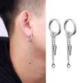 【Miga Plaza】Earings for men hikaw for boys Earring For men Korean Style Earrings Men Hoop Earrings Cross Ear Studs Stainless Steel. 