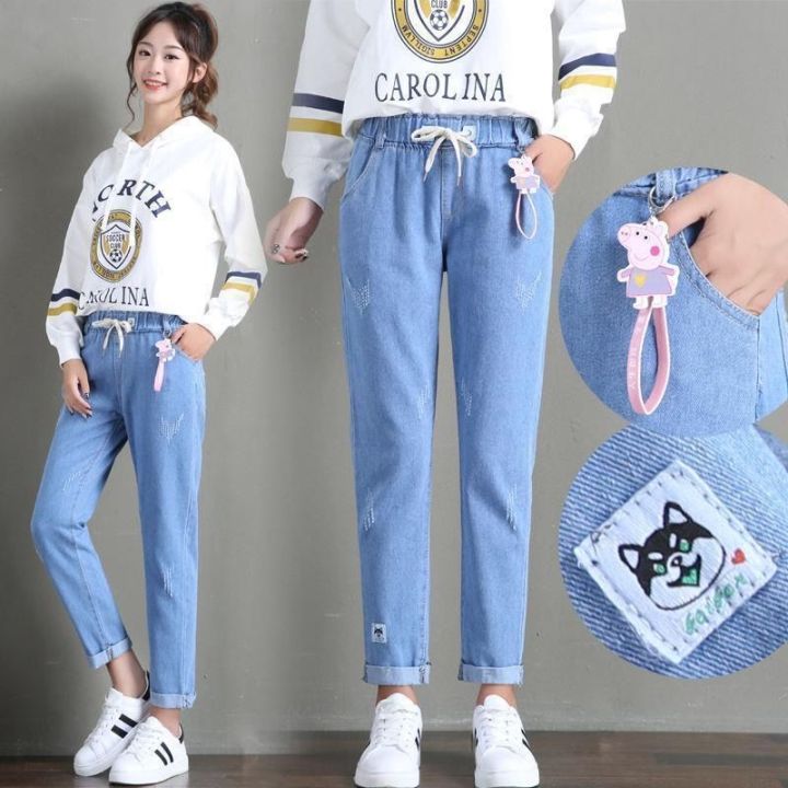 Spring%20New%20Wide-Leg%20Jeans%20for%20Junior%20and%20Senior%20High%20School%20Girls%2012%20Years%20Old%2018%20Korean%20Style%20Loose%20All-Match%20High%20Waist%20Straight%20Pants%20-%20Image%209