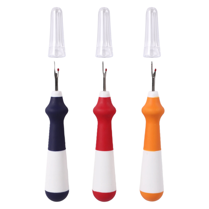 Large Seam Ripper Tool 3PCS Seam Ripper Colorful Large Thread Remover Tool Handy Rippers for ...