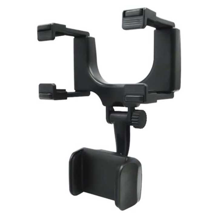 Car Phone Holder - Adjustable Rearview Mirror Mount Stand