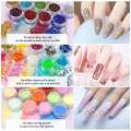 Tool Full 58 Pieces 42 Colors Lamp Polish Beginner Nail Art Painting Gel Set. 