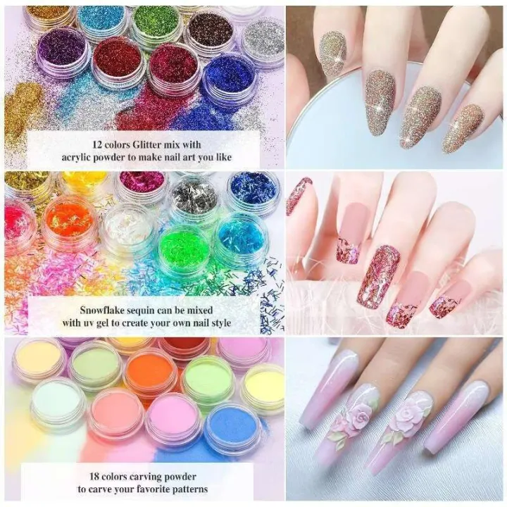 Tool%20Full%2058%20Pieces%2042%20Colors%20Lamp%20Polish%20Beginner%20Nail%20Art%20Painting%20Gel%20Set%20-%20Image%203