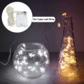 1M/2M/5M Star Copper Light String Room Decoration LED Fairy Lights Christmas Xmas Decorative Garland LED String Light USB/Battery Powered Light. 
