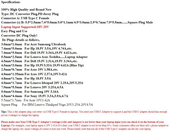BUSB%203.1%20Type%20C%20USB-C%20to%20Rectangle%20DC%20Plug%205.5mm%204.0mm%207.4mm%20Adapter%20PD%2090%20Degree%20Angled%20for%20Laptop%20Tablet%20-%20Image%206
