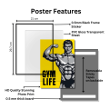 A3/A4 Size framed Gym Motivational Workout Wall posters Desk Wall decorations inspiring posters. 