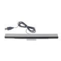 For Wii Sensor Bar Wired Ir Ray Usb Plug Remote Replacement Motion Sensor Bar. 
