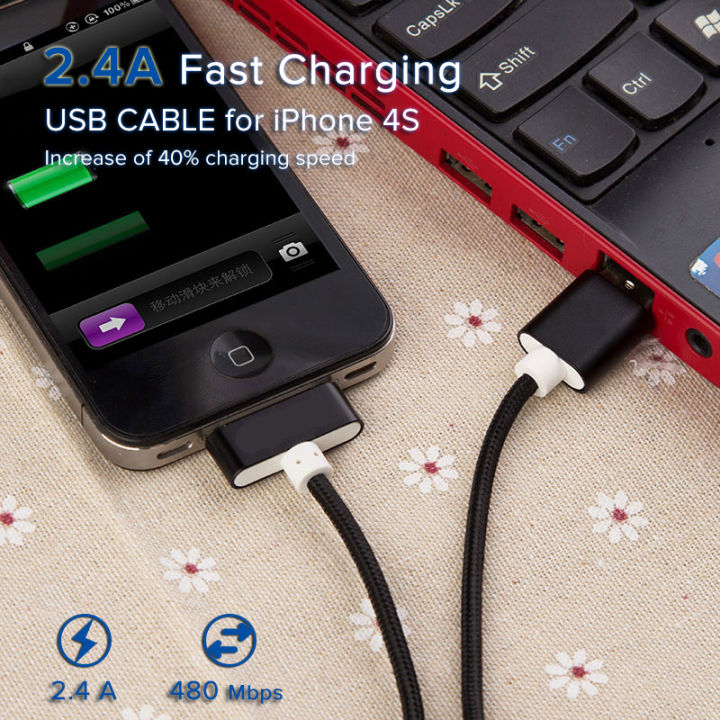 KOKKO%20Usb%20Data%20Charger%20Cable%201m%20Cable%20For%20Iphone%204%204s%20And%20Ipad%202%203%20-%20Image%205