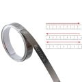 Black 1/2/3M Self-adhesive Tape Measure with Backing Table Sticky Measuring Backing Metric Steel Tape Ruler. 