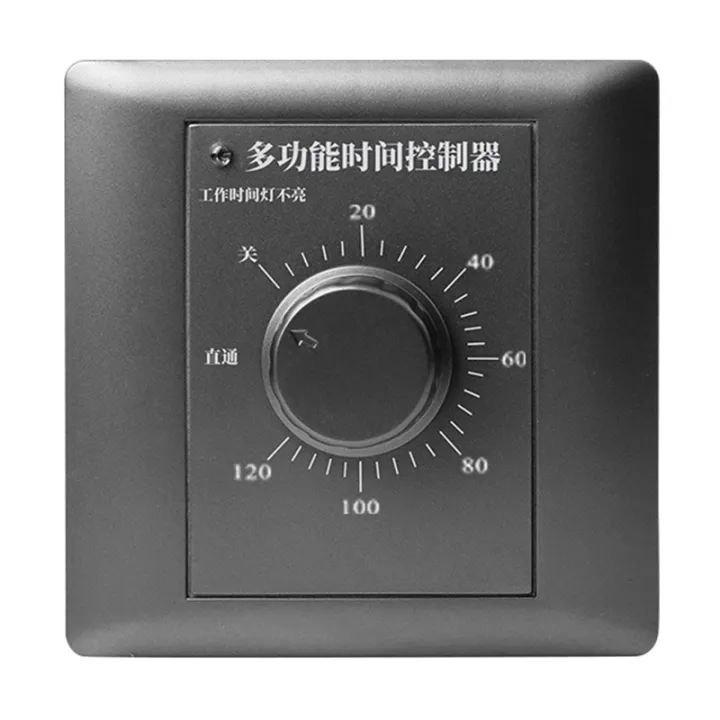 M2ee 10a 60/120min Timer Plug Control Switch Socket Ac 220v Push Button ...