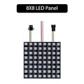 WS2812B 8x8 RGB LED Digital Flexible Individually Addressable Panel Screen WS2812 Pixel Module Matrix 5V. 