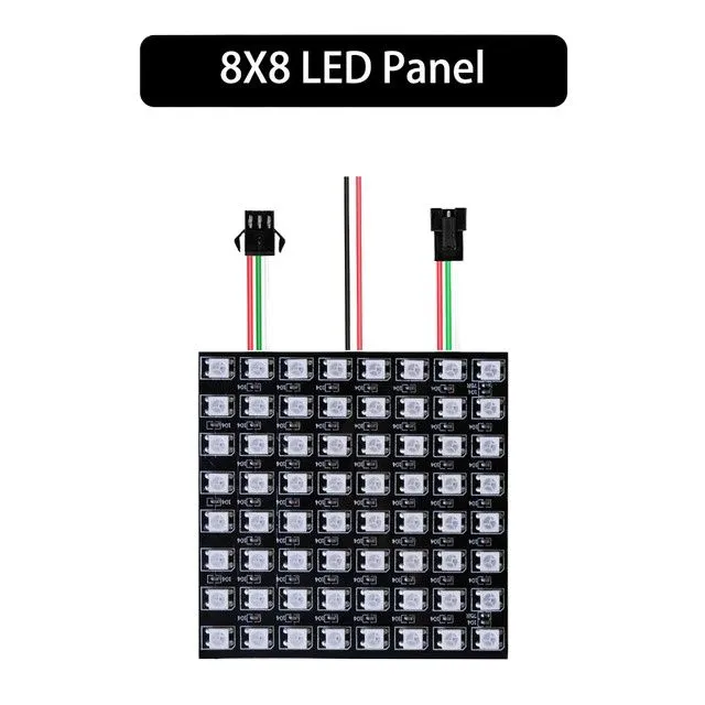 WS2812B%208x8%20RGB%20LED%20Digital%20Flexible%20Individually%20Addressable%20Panel%20Screen%20WS2812%20Pixel%20Module%20Matrix%205V%20-%20Image%208