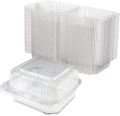 Square Shape 100pc Transparent Donut Holder Disposable Donut Tray Cup Doughnut Cup 100/50/25Pcs Plastic Donut Cup. 
