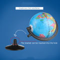 Small World Globe Portable Rotating Globe Suitable for Learning Geography and Decoration of Children's Rooms,10.6CM. 