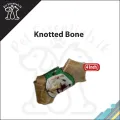 Knotted Bones Dog Treat 4''. 