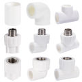 PPR 1/2" 3/4" 1’‘ Water Pipe Connectort Union Connector Water Heater Panas Dan Dingin Pipa Fitting Panas Meleleh Bersama. 