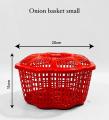 Plastic onion basket small/Large size for kitchen storage. 
