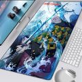 Slayer Yaiba Edge Anime Pad Keyboard Mats Lock Demon Gaming Mouse Holiday Manga S Carpet Kimetsu No Mat Desk Manga(Demon Slayer  2_60X30 Cm). 