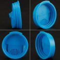 Dolity Reusable Beverage Top Cover Lid Leak-proof for Cool Beer Juice Beverage. 