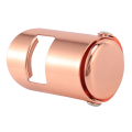 4X Champagne Bottle Stopper Rose Gold Stainless Steel Champagne Sealer Plug Super Powerful Vacuum Seal. 