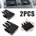 4X Front Center Side Air Vent Outlet Tab Clips, AC Vent Adjustment Buckle Repair Kit for Toyota Corolla 2009-2013. 
