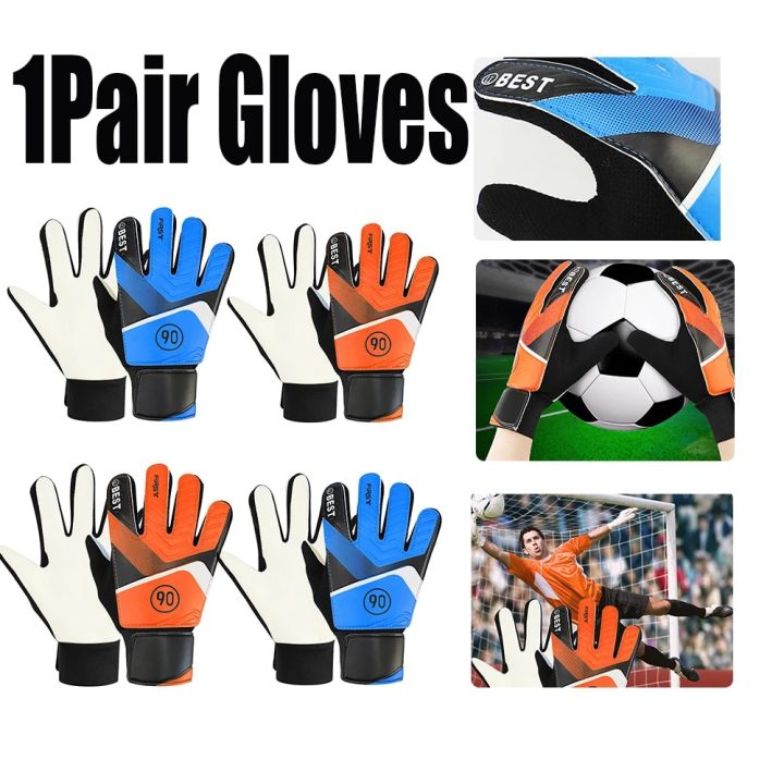 NEW%20door%20stopper%20rubber%201Pair%20Football%20Goalkeeper%20Gloves%20for%20Kids%20Latex%20Soccer%20Goal%20Keeper%20Handguards%20Non-slip%20Breathable%20Lightweight%20Sports%20Accessories%20-%20Image%203