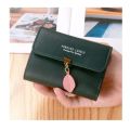 Yfashion Women Short Wallet 3-folds PU Leather Horizontal Square Purse ID Bank Card Money Holder. 