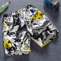 Summer Shorts Men's Slim Fit5Five-Point Pants Personalized Beach Pants Summer Leisure Fashion Pirate Shorts. 