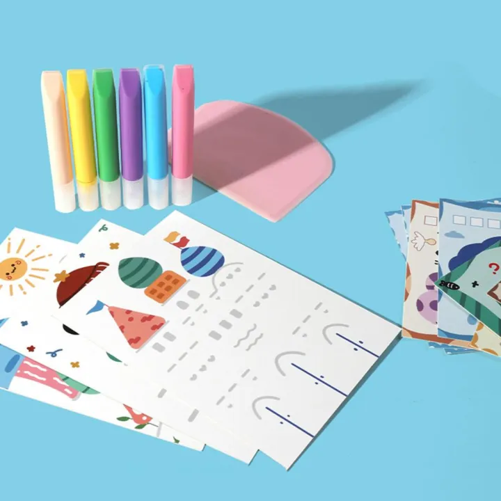 1%20Set%20DIY%20Rainbow%20Scratch%20Painting%20Kit%20with%20Paints%20Pens%20Scraper%20Sticker%20Educational%20Rainbow%20Scratch%20Art%20Paper%20Toy%20Birthday%20Gift%20-%20Image%203