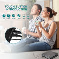 Portable CD Player Double Headphone Version Contact Button Reproductor CD Walkman Rechargeable Shockproof LCD Display. 