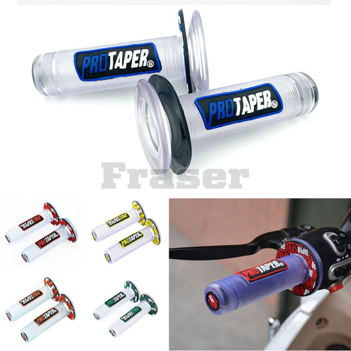 [Clear]New PRO TAPER Motorcycle Protaper Grips DIRT PIT BIKE 7/8 ...