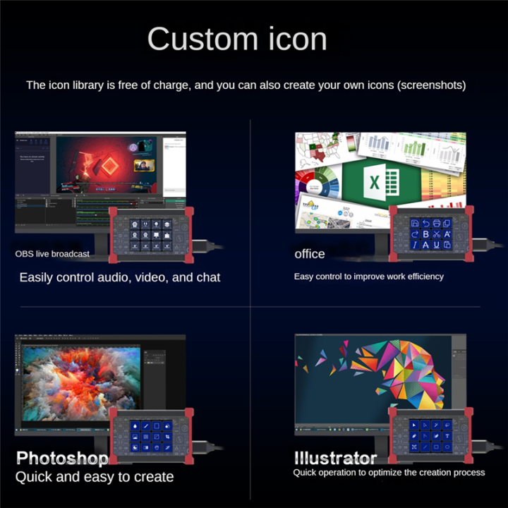 Keyboard Capture Stream 4K HD Capture Card Live Broadcast Console Stream Box Visual Smart ...