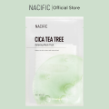 [NACIFIC OFFICIAL] Nacific Cica Tea Tree Relaxing Mask 30g | Good Adherence | Moisturizing | Soothing | Troubled Skin | Hypo allergenic | Bamboo Sheet | refine pores | balance oil | smooth texture | skin glow. 