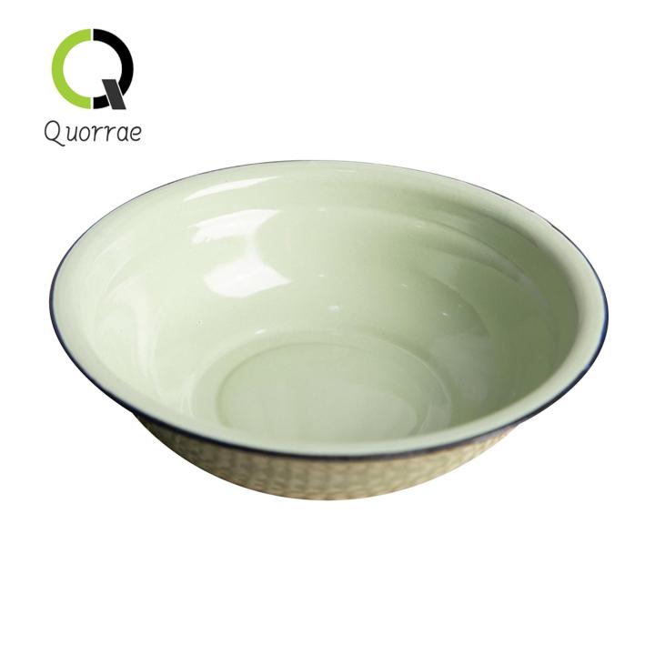 Quorrae Soup Plate Durable Thickened Fruit Bowl Dish