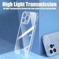Transparent Shockproof Silicone Back Cover with Camera Guard for iPhone 16, 15, 14, 13, 12, 11, Pro, Pro Max, Mini, Xs Max, XR, SE 2020, 8, 7, 6s, 5s – Soft Clear Case for Boys & Girls. 
