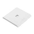 Modular White Cat 5 Data Socket Outlet. 
