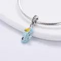 New 925 Silvering Cute Animal Kangaroo Cow Dog Pig Whale Cat Snail Sea Turtle Charm Beads Fit Original Pandora Diy Women Jewelry. 
