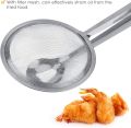Food Tong Stainless Steel Strainer Kitchen Filter Mesh Spoon Fried Food Oil Strainer Clip Filter spoon. 