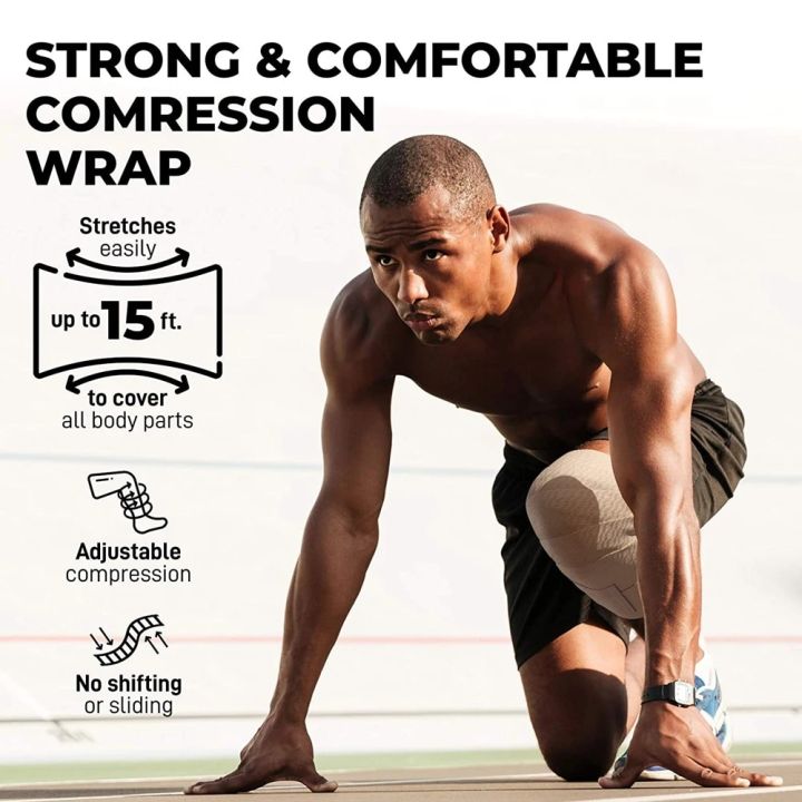 LeiyanSpecial%20bubble%20wrap%201Roll%20Premium%20Elastic%20Bandage%20Wrap%20%E2%80%93%20Strong%20Compression%20Bandage%20Wrap%20with%20Extra%20Clips%20for%20Sports,%20Sprains,%20Wrist,%20Ankle%20and%20Foot%20-%20Image%206