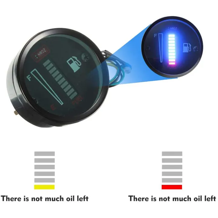 24V%202%20Inch%2052mm%20Universal%20Car%20Motorcycle%20Fuel%20Level%20Meter%20Gauge%20LED%20Light%20Display%20Fuel%20Tank%20Gauge%20Boat%20Truck%20RV%20-%20Image%205