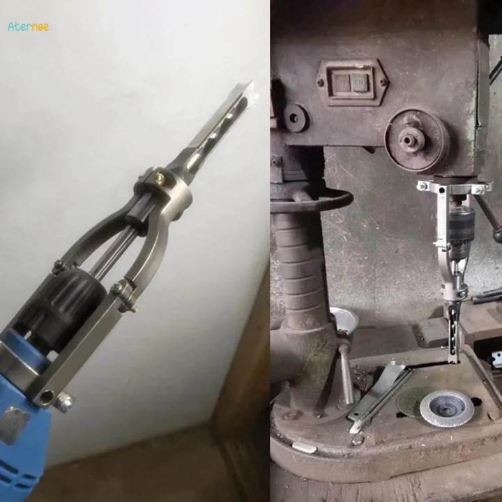 Square%20Hole%20Drill%20Bit%20Adapter%20Bracket%20Sturdy%20for%20Drill%20Machine%20Attachment%20-%20Image%203