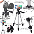 Tripod TF-3110/20 & 330A Tripod - 5 Feet Portable Tripod Camera Stand and Mobile Stand. 