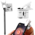 60X Digital Microscope Camera for Cell Phone with LED Light Phone Universal Mobile Magnifying Glass Macro Lens Zoom Camera Clip. 
