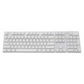 New Ergonomic 104Pcs ABS Universal Mechanical Keyboard Keycaps Blank Keycaps for Cherry MX Keyboard Replacement Backlit Key Cap. 