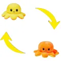 Double Sided Reversible Octopus Soft Doll Reversible Plush Mood Octopus. 