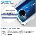 For Nokia 5.4 / Nokia 3.4 Back Cover Shockproof Transparent Soft TPU Silicone Protector Phone Case with Shock Absorption Bumper Corners. 