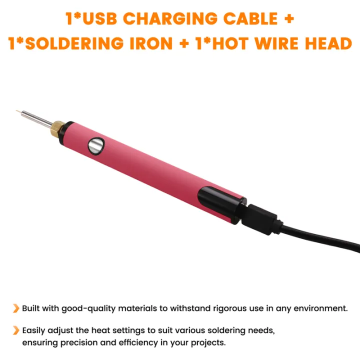 510%20Thread%20Battery%20Cart%20Pen%20Electric%20Soldering%20Iron%20Welding%20Kit%20Adjustable%20Voltage%20Smart%20Tool%20with%20Hot%20Thread%20Head%20Pink%20-%20Image%204